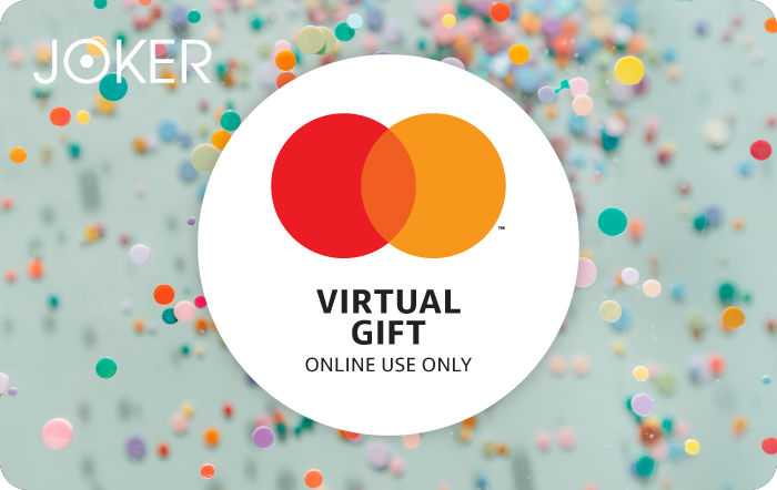 Mastercard Virtual Joker Prepaid Confetti Mastercard (EN version) — Card