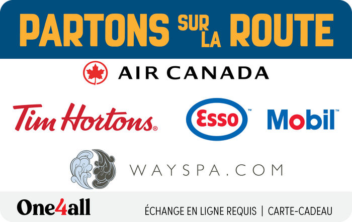 Partons sur la route (FR Version) Pack & Go (Partons sur la route) Virtual Gift Card (FR version) – One4all