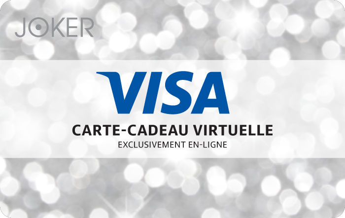 Visa Sparkle Design (FR version) – Virtual Prepaid Card