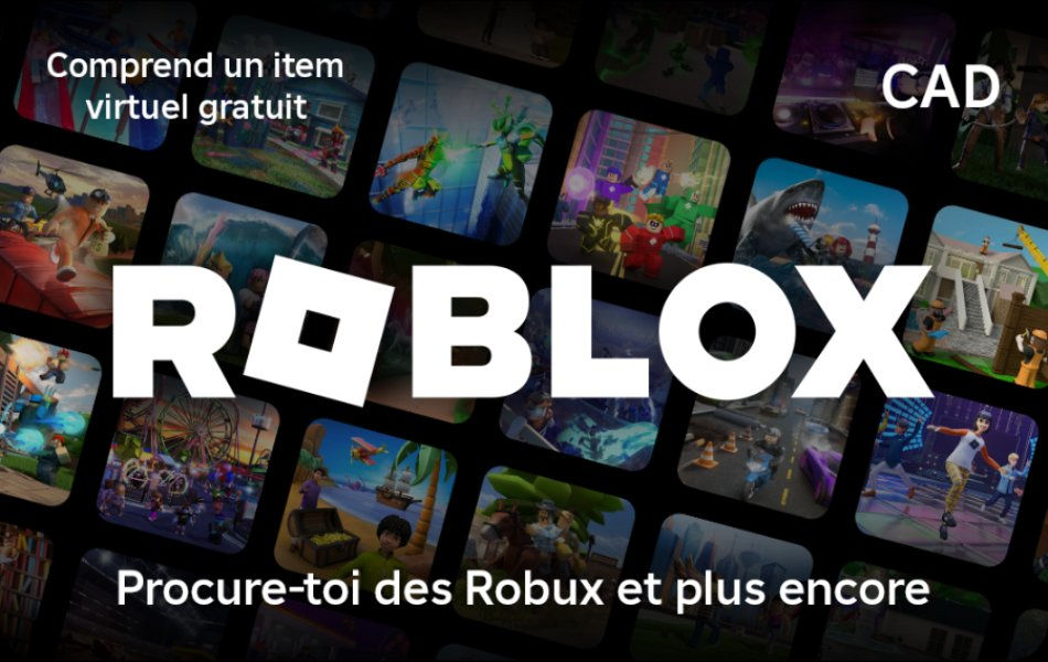 Roblox (FR Version) Roblox eGift Card (FR version)
