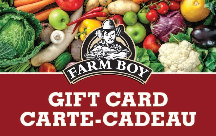 Farm Boy (FR Version) Farm Boy eGift Card (FR version)