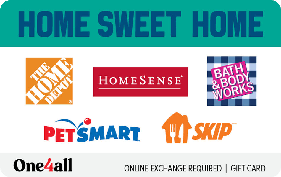 Home Sweet Home (EN Version) Home Sweet Home Virtual Gift Card (EN version) – One4all