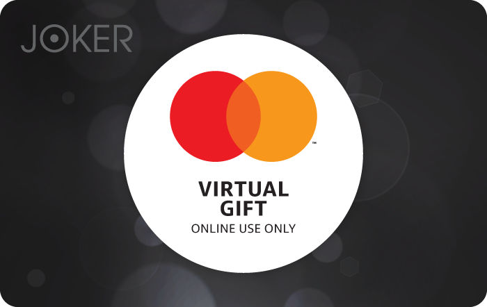 Mastercard Virtual Joker Prepaid Black Mastercard (EN version) — Card