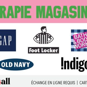 Thérapie magasinage (FR Version) Retail Therapy (Thérapie magasinage) Virtual Gift Card (FR version) – One4all