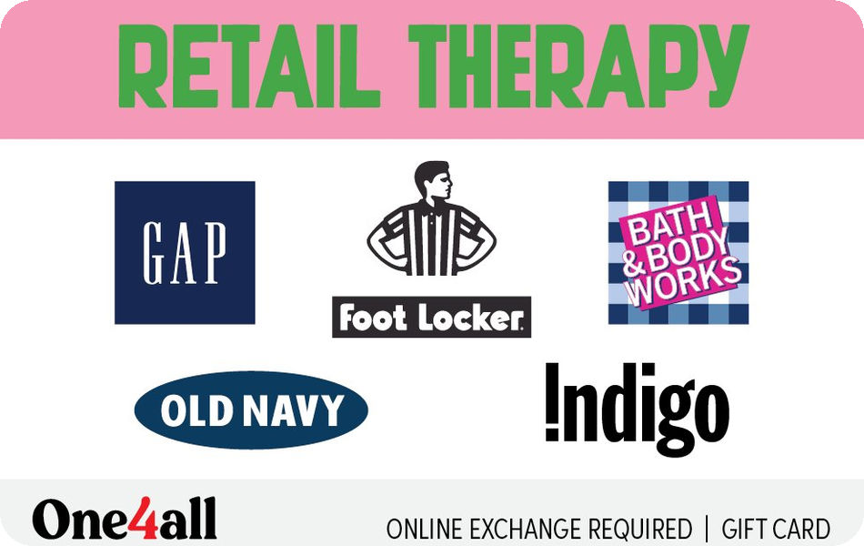 Retail Therapy (EN Version) Retail Therapy Virtual Gift Card (EN version) – One4all