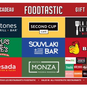 Foodtastic Dining Card (EN Version) Foodtastic Dining QC eGift Card (EN version)
