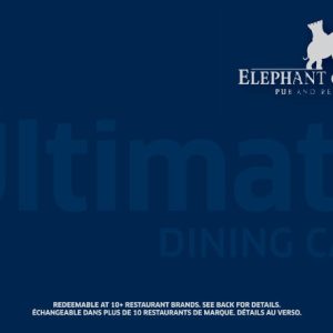 Elephant & Castle (EN Version) Elephant & Castle eGift Card (EN version)