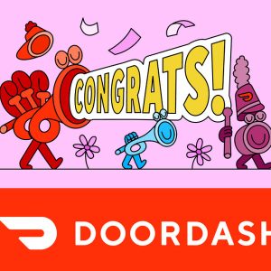 DoorDash (EN Version) Congratulations theme (EN version) – DoorDash eGift Card