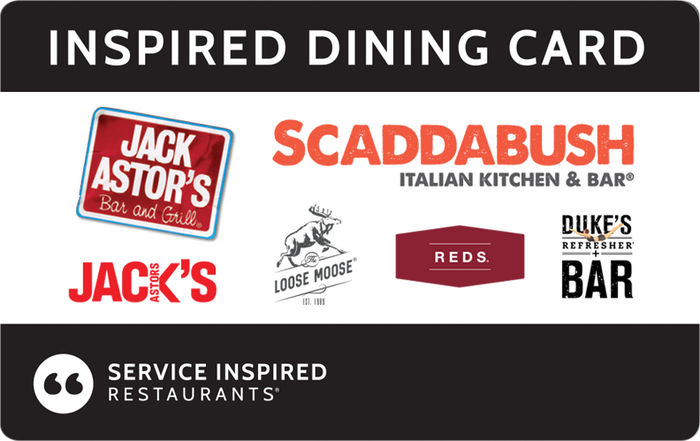 Inspired Dining Card (EN Version) Inspired Dining eGift Card (EN version)