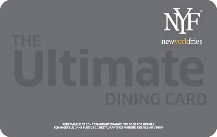 New York Fries (EN Version) New York Fries eGift Card (EN version)