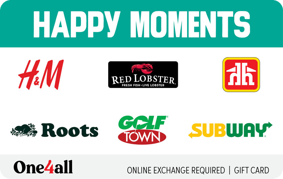 Happy Moments (EN Version) Happy Moments Virtual Gift Card (EN version) – One4all
