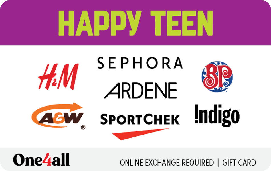 Happy Teen (EN Version) Happy Teen Virtual Gift Card (EN version) – One4all